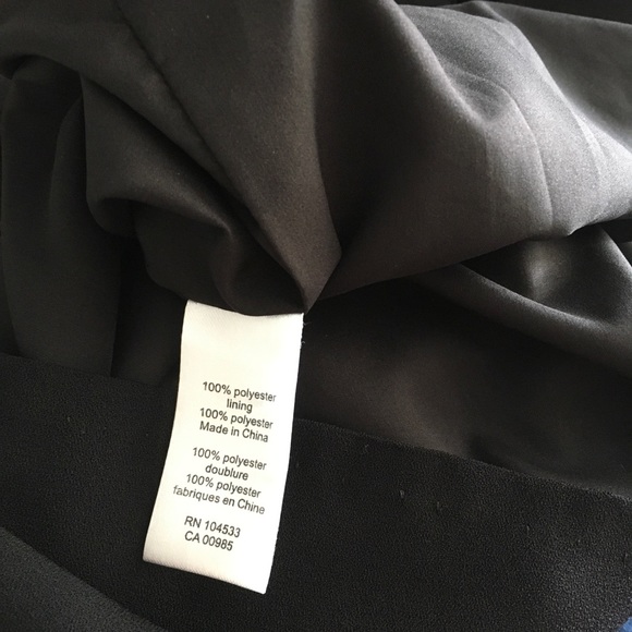 Ann Klein Black Stretch Jersey Swing Dress - Picture 6 of 6